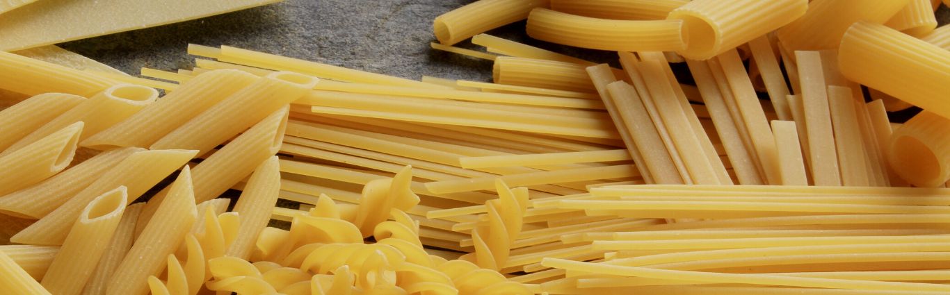 makaron spaghetti, rurki, nitki i inne rodzaje