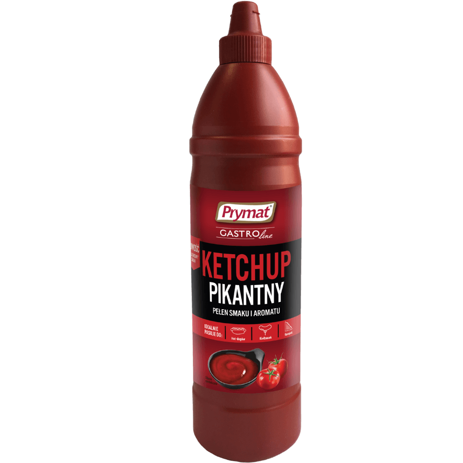 Ketchup pikantny Prymat GastroLine butelka 1100 g